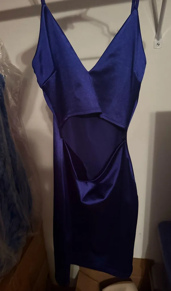 Hoco Dress Blue - Image 3