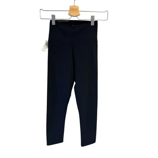 Aritzia Tna Atmosphere Cropped Black pant/leggings XS NWT Sold out - Image 9
