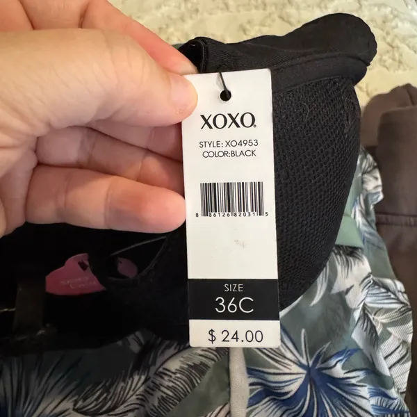 XOXO 36C Black Push Up Bra  - Image 4