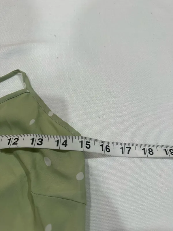 Princess Polly Sage Green Dot Slip Midi Dress - Image 9