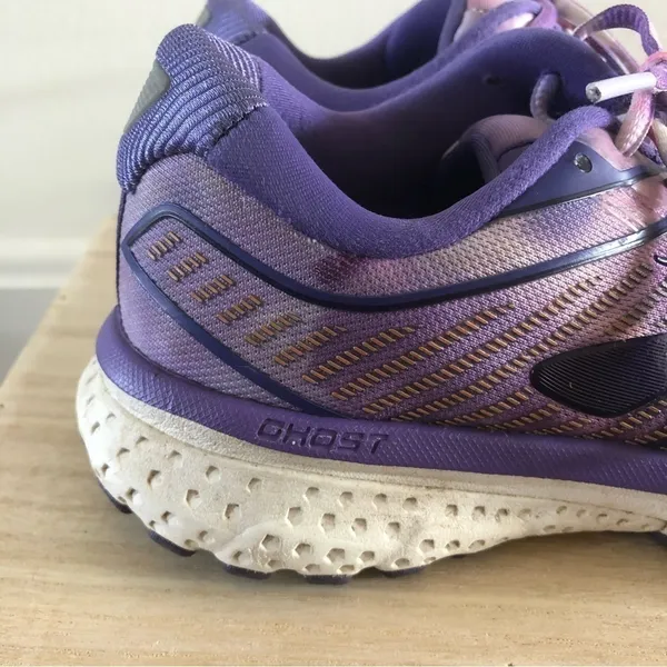 Brooks Ghost‎ Together Unity Purple Tie Dye Athletic Shoes 6.5 - Image 7
