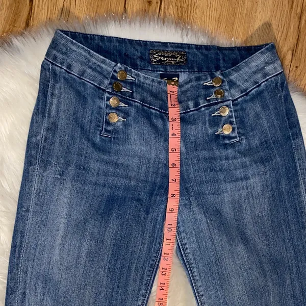 Seven 7 jeans 30 Women’s Blue Wide-Leg Jeans - Image 6