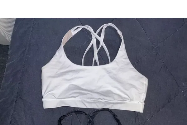 Lululemon Energy Bra 8 White - Image 4