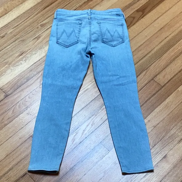 Mother Denim The Looker Crop - Swimming Pool Sunday size 27 - Image 7