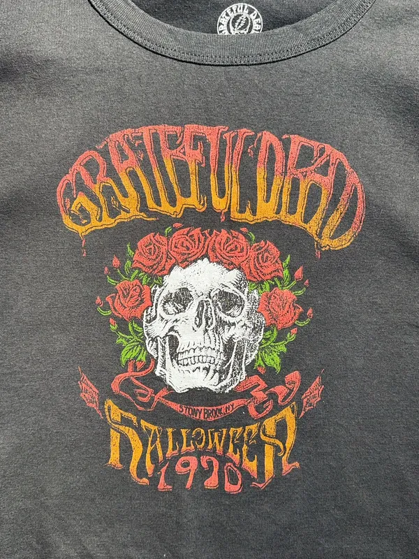 Grateful Dead Gray Halloween 1970 StonyBrooklyn NY Size 2Xl - Image 4