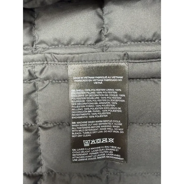 The North Face Women's Thermoball Insulated Jacket Black Large NWT $230 MSRP - Image 4