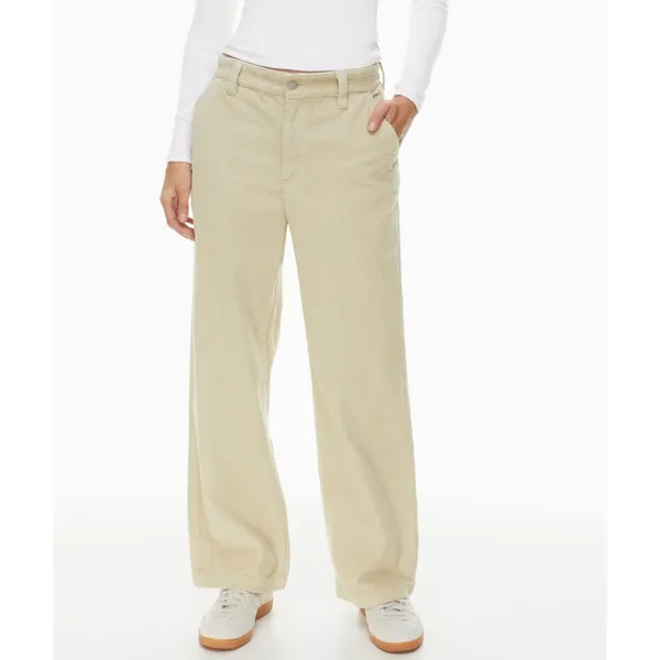 ARITZIA TNA Ripcord Mid-Rise‎ Corduroy Pant Blue/Gray Sz 6 - Image 2