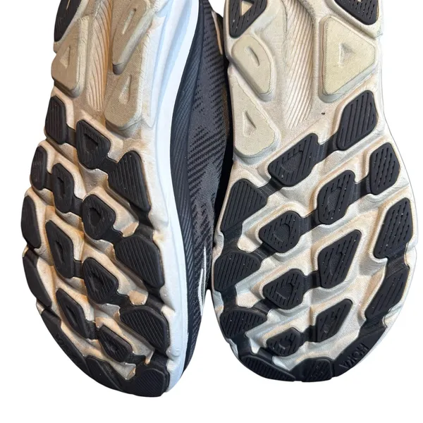 Hoka One One Clifton 9 Shoes Womens Size 9.5 Black Mesh Running Sneakers - Image 10
