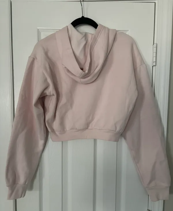 SKIMS NWT Pink Cropped Hoodie - Image 5