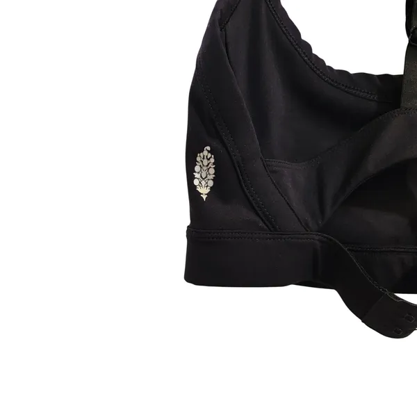 Free People Movement Black Strappy Activewear Stretch Run Racer Sports Bra XS - Image 5