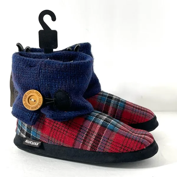 Muk Luks Patti Slipper Blue Size undefined - Image 6