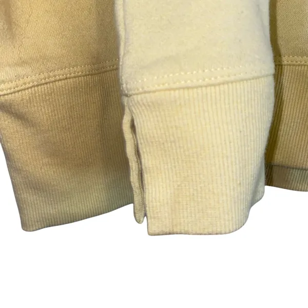Calvin‎ Klein Performance Sweatshirt XL Distressed Yellow Athleisure Crewneck - Image 2