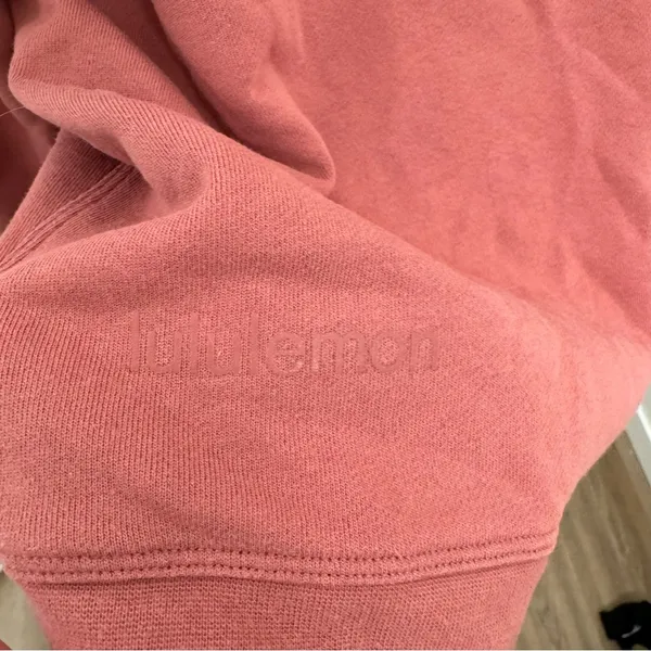 Lululemon Perfectly Oversized Crewneck Pullover Soft Cranberry - Image 6