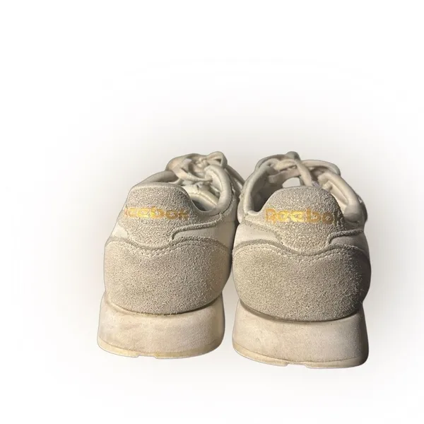 Reebok Classic Leather Suede Shoes Womens Size 6 Whisper Grey Sneakers - Image 8