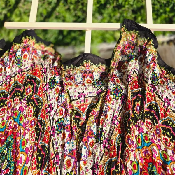Bila Bohemian Handkerchief Dress XL - Image 7