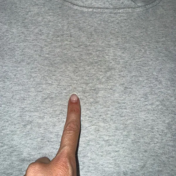 Lululemon Scuba Oversized Hoodie Womens M/L Grey Good Raglan Pullover Fleece - Image 3
