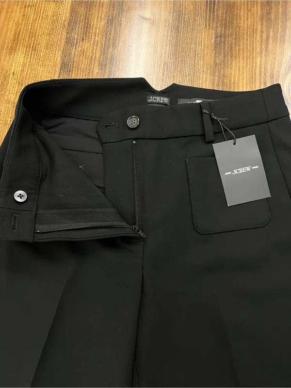 J. Crew Carolina pant in four-season stretch in Black Size 4 NWT - Image 9