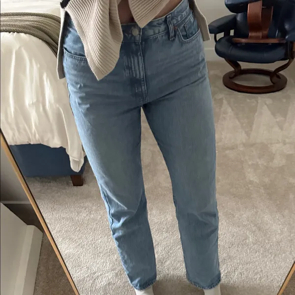 Madewell ‘90s straight Classic Blue light wash Women's Jeans size 29! - Image 7