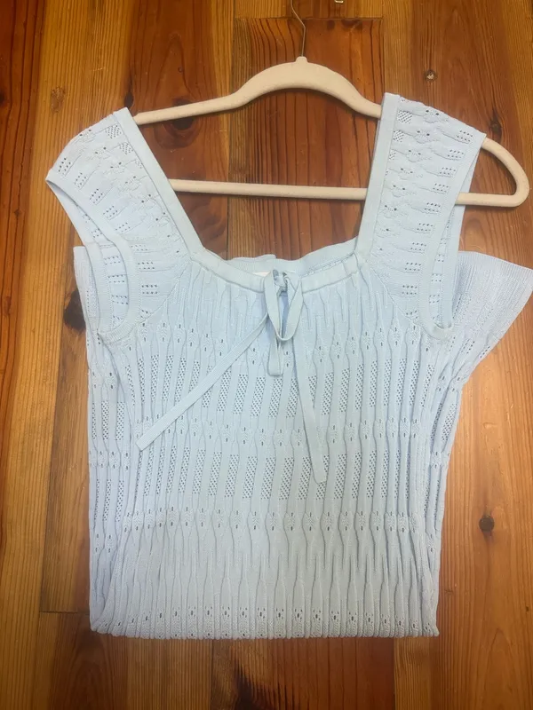LPA baby blue knit dress - Image 2