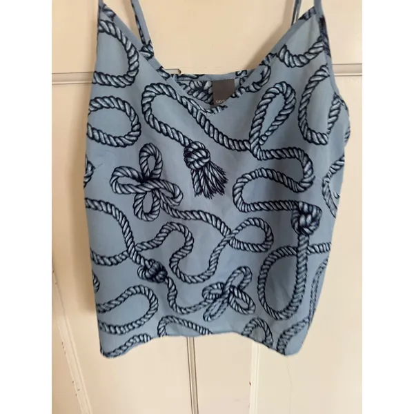 Savage x Fenty For Dreamers blue nautical pajama size 4-6 (small)‎ - Image 9
