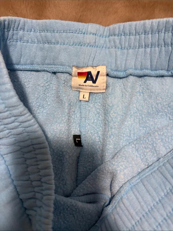 Aviator nation shorts blue size large bolt - Image 2