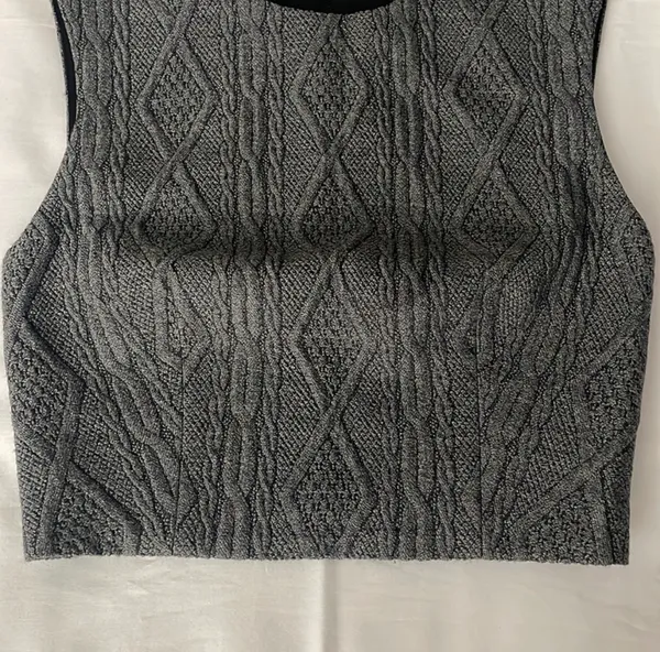 Alice + Olivia Kylnn Tank Crop Top Sz 0 - Image 5