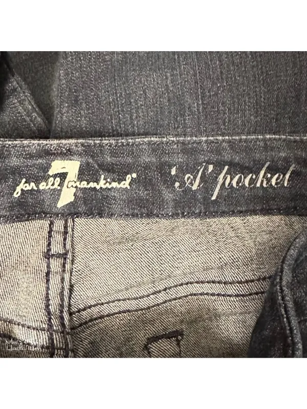 7 For All Mankind A Pocket Bootcut Jeans Size 31 - Image 5