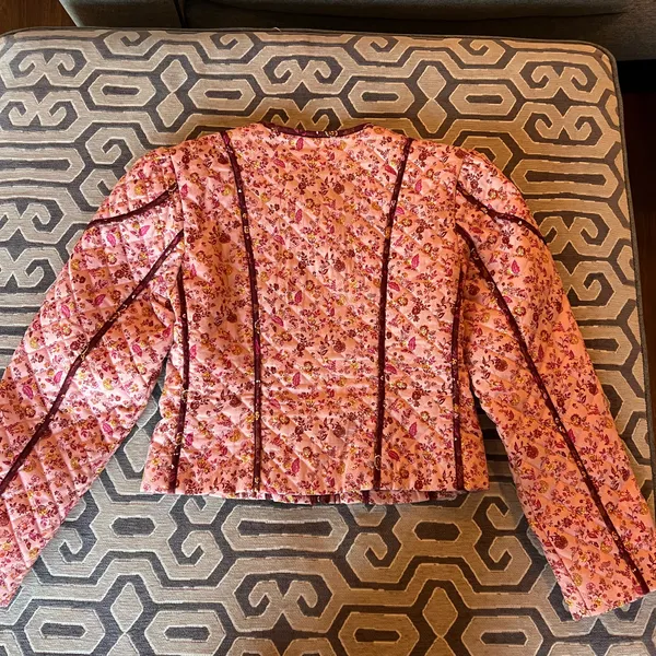 Avec Les Filles Quilted Floral Jacket - Image 3