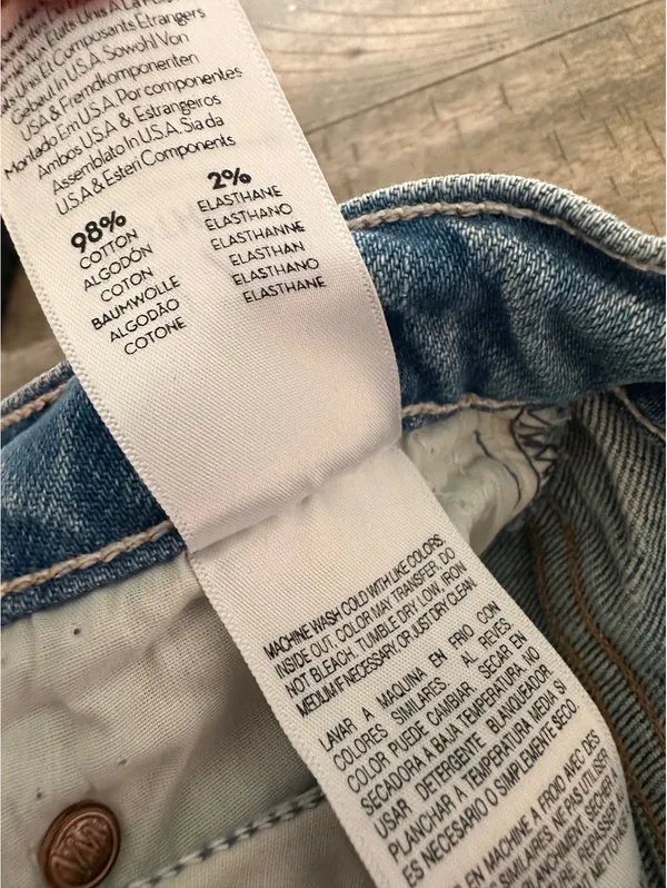 MOTHER Superior High Waisted Rider Skimp Jeans in The Confession Wash Women’s 27 - Image 9
