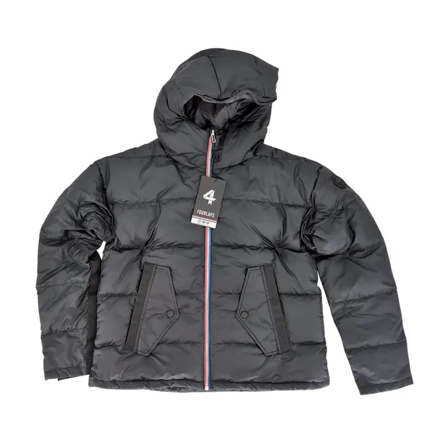 4 Laps FourLaps Black Women's Cover Down Jacket Goose Down Puffer - Size S - NWT - Image 3
