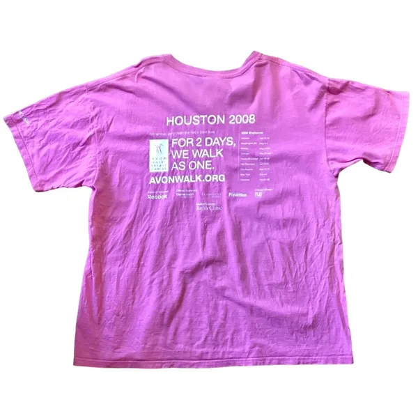 Reebok Promotional Breast Cancer Tee - Image 5