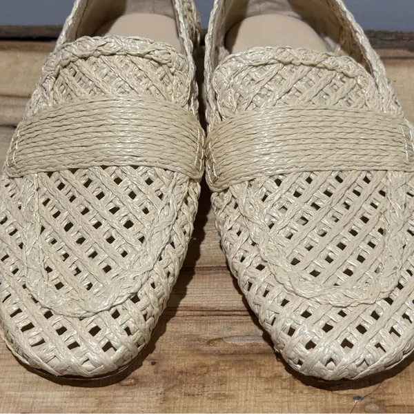 *NEW* Vince Davis raffia Loafers Size 6 A22‎ - Image 6