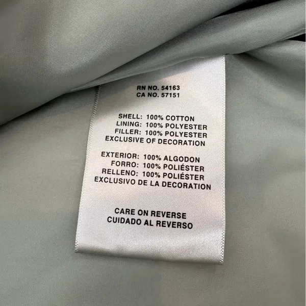 Levi's Zoe Corduroy Puffer Jacket in Mint Size Extra Large‎ - Image 10