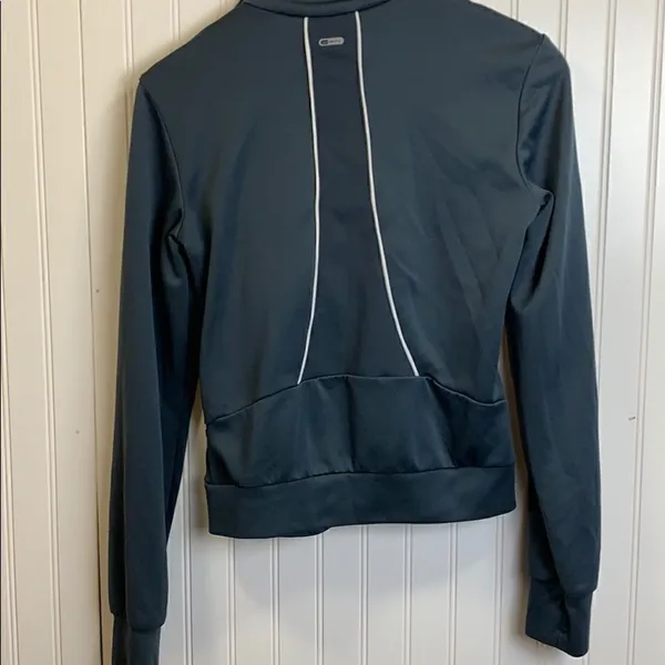 Puma gray zip up track jacket - Image 6