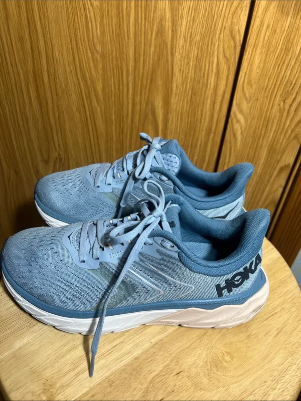 Hoka Women's Light Blue Athletic Running Shoes - Image 2
