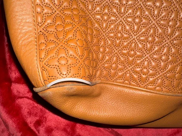 Tory Burch Bryant Embossed Leather Tote braw - Image 12