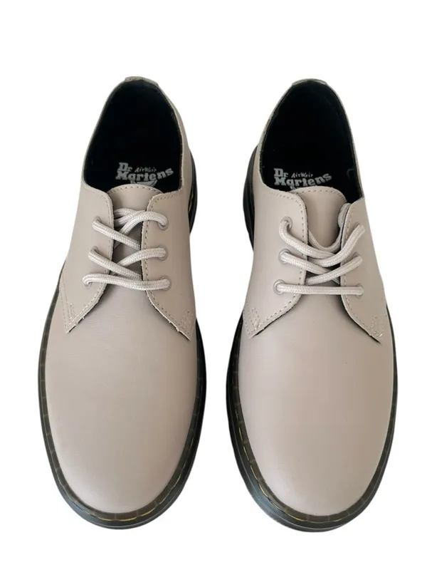 Dr Martens Zavala Lo Oxford Shoes Low Taupe Lace Up Loafers NEW 9 - Image 3