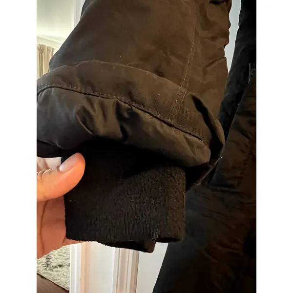 The North Face hyvent jacket women's long puffer Size M Black - Image 8
