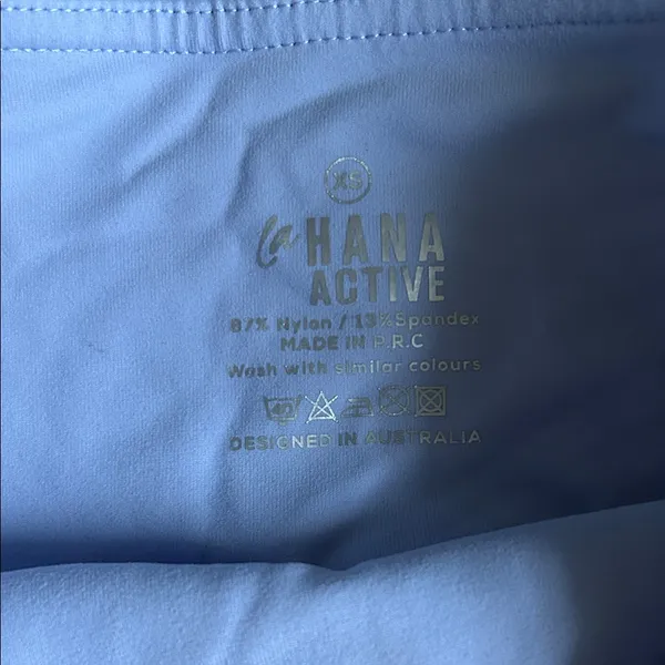 Women's Light Blue Bike Shorts - Image 2