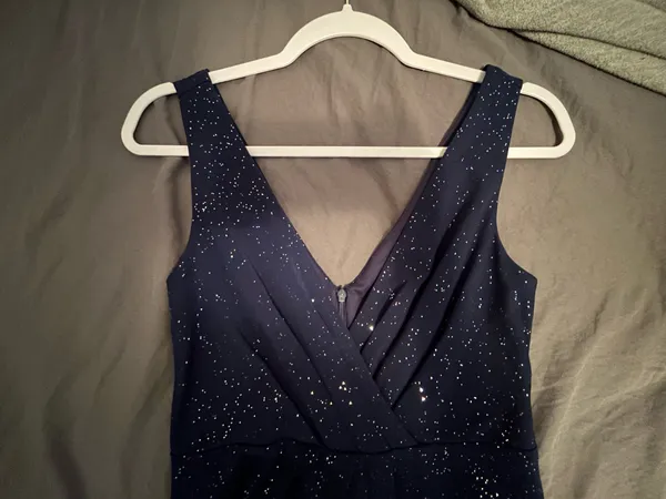 Bridesmaid dress Blue Size 4 - Image 3