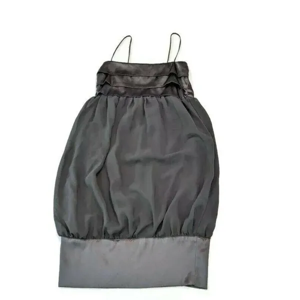 Women's Zara Black X-Small Cocktail Party Mini Dress D20 - Image 5
