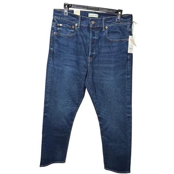 American Eagle NWT 77 Premium Denim Jeans Straight Crop Size 12 - Image 4