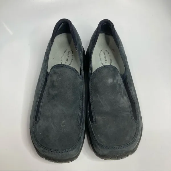 Merrell‎ Treviso Moc navy blue slip on shoes loafers size 6.5 - Image 4