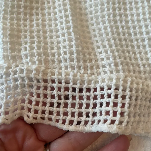 Tiger Mist Mini Skirt White w Net Overlay Sz XS EUC - Image 2