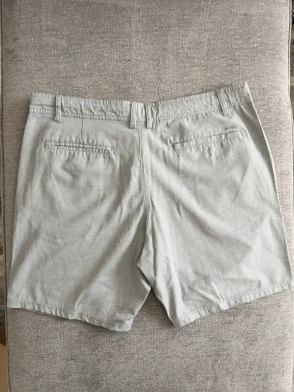 O’Neill Men’s Hybrid Shorts – Size 38 – Light Gray – Hyperfreak Stretch – Standard Fit - Image 2