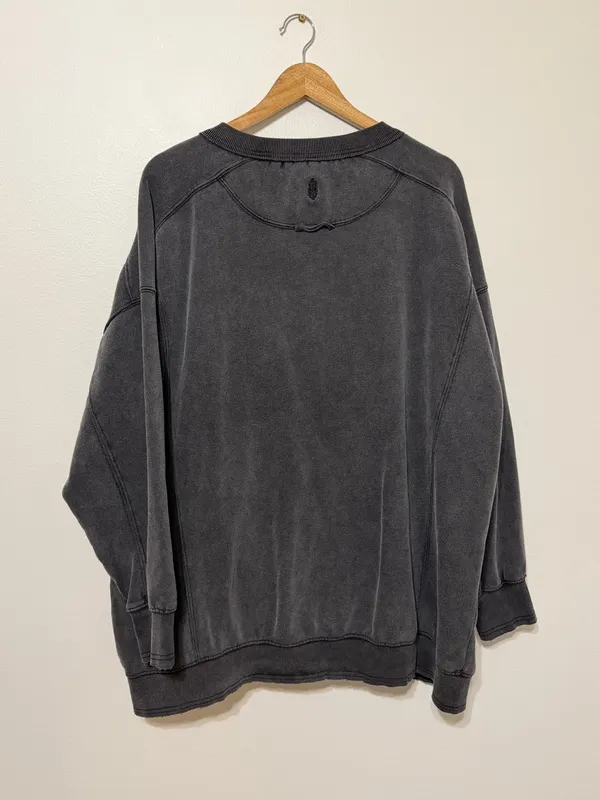 Free People Movement Intercept Tunic Sweater Size Medium Gray Wash - Image 8