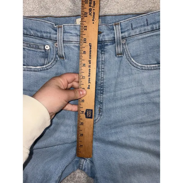 Madewell Jeans Womens 27 Blue The Perfect‎ Vintage Light Wash High Rise - Image 9