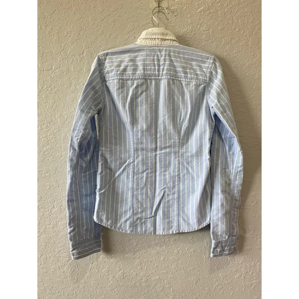 Abercrombie & Fitch Long Sleeve Shirt Size XS y2k 2000's - Image 6
