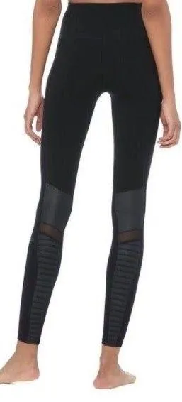 Alo High-Waist Moto Legging Black size XS - Image 2