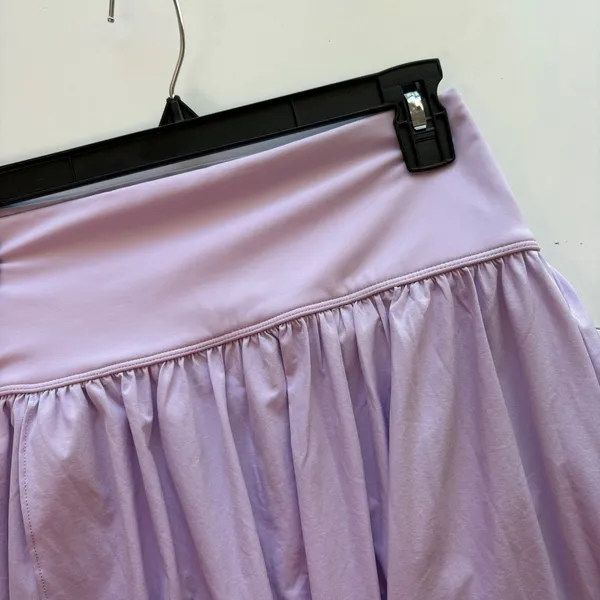 Halara Maxi Skirt Women S Lavender High Waisted Built-in Shorts Slit Athleisure - Image 2